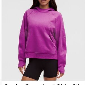 Lululemon Scuba Oversized Side-Slit Hoodie xs/s